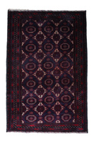 Belutch Afghan Wool Rug 139573 126x208