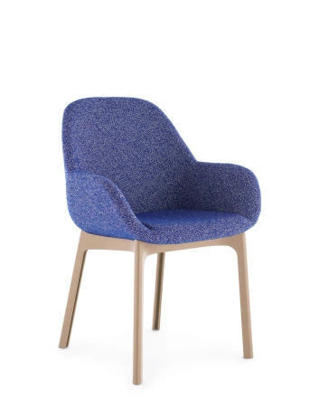 Clap Tissue Shirley Powder Blue Armchair