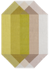 Gan Diamond Pink-Yellow Outdoor Carpet