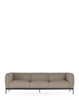 Asia Three-Seater Sofa (Bouclè) Beige