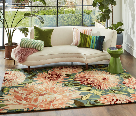 Harlequin DAHLIA CORAL WILDERNESS carpet 142408