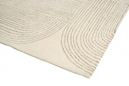 Carpet Decor Ornate Beige Handmade Collection rug