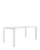  Four Rectangular 158x79 cm Table White White