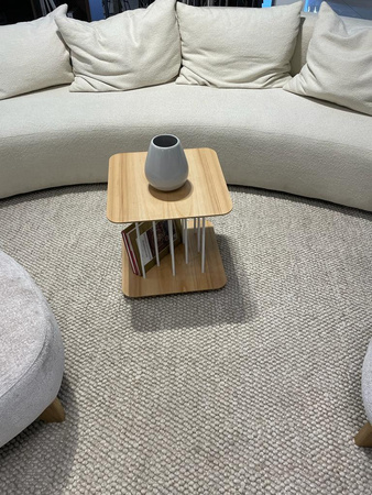 Rezas Bubbles Grey Round Rug R-1908