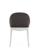 Eleganza Ela Brummel Chair White Black