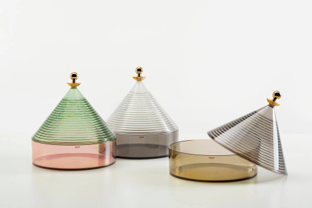 Trullo Container Yellow Blue