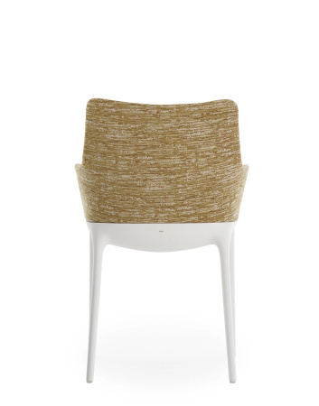 Eleganza Nia Chair White Mustard