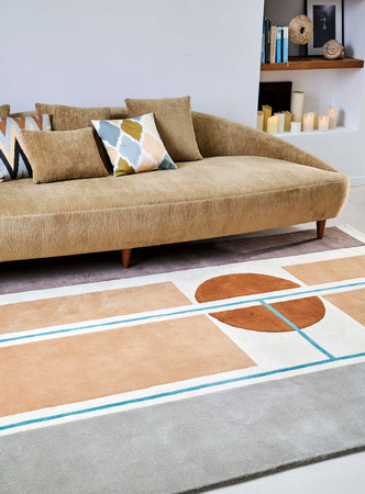 Toulemonde Bochart Colagem Beige Carpet