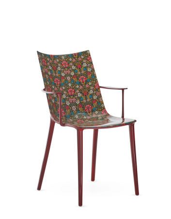 H.H.H. Graphic Impression Chair Maroon Lacquer