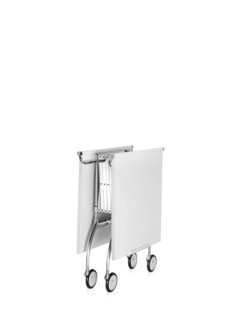  Battista Metallized Trolley White
