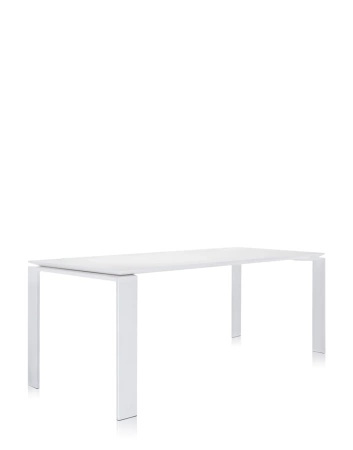 Four Outdoor 190x79 cm Table White