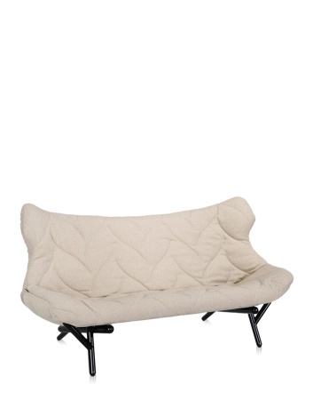 Foliage Trevira Sofa Black Beige