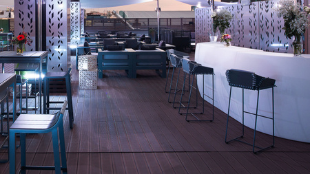 Gandiablasco Textile Counter Bar Stool