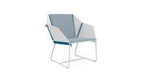 Gandiablasco Textile Club Armchair