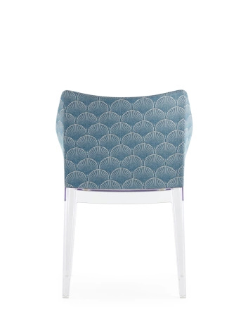 Madame Liberty Chair Transparent Blue