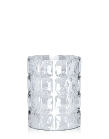 Matelasse' Transparent Vase