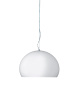 Small Fl/y Glossy Opaque Pendant Lamp White