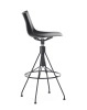 C.Koya Basic Veneer Hocker Black Wood Black FSC™