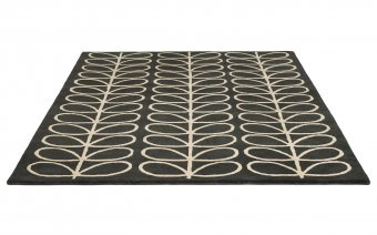 Orla Kiely Linear Stem Slate Carpet 060505