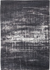 Louis de Poortere Mad Men Griff Rug White on Black 8655
