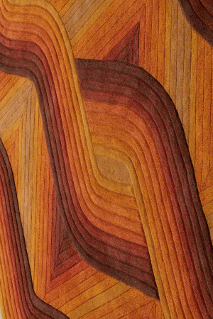 Toulemonde Bochart Flow Ocre Carpet