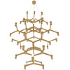 Lampa Wisząca Nemo Crown Summa Złoty