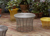 Gan Aram High Bronze Table Ø61 cm