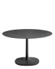 Multiplo Round Ø118 cm Black Marquina Table