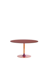 Thierry XXL Round Ø130 cm Table Red