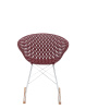 Smatrik Dondolo Chair Plum Chrome Plated