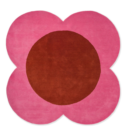 Dywan Orla Kiely Flower Spot PINK/RED 158400