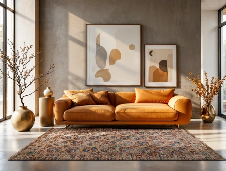 Louis de Poortere Antiquarian Kasak Djamboul carpet 9840