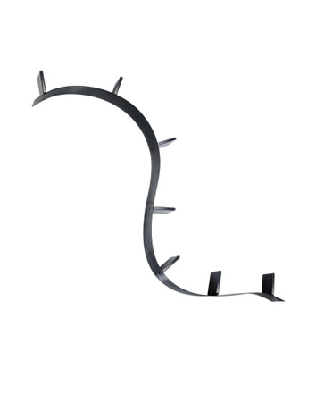 Bookworm 7 Bookshelves 3.2m Black