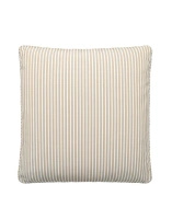 Cushion Stripes 48x48 cm Poduszka Beżowy