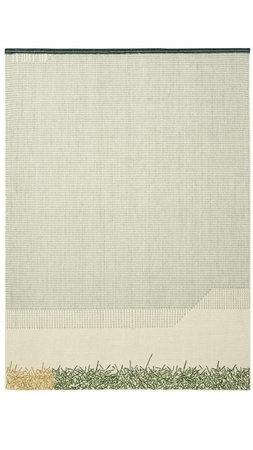 Gan Backstitch Carpet Calm Green