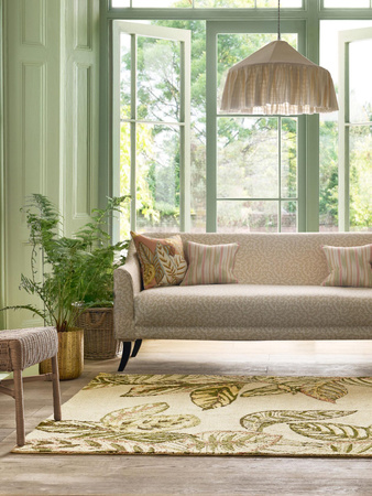 Sanderson Calathea Samphire rug 445617
