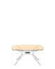 Blast Square Table Bronze/Chrome
