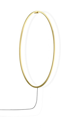 Lampa Ścienna Nemo Ellisse Złoty