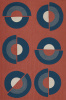 Toulemonde Bochart Cyclo Brique Carpet