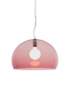 FL/Y Transparent Pendant Lamp Maroon