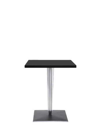 Top Top Square Outdoor Stolik Czarny