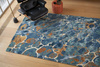 Serge Lesage Text Blue-Toned Carpet