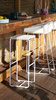 Gandiablasco Textile Counter Bar Stool
