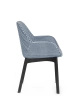 Clap Armchair Black Blue