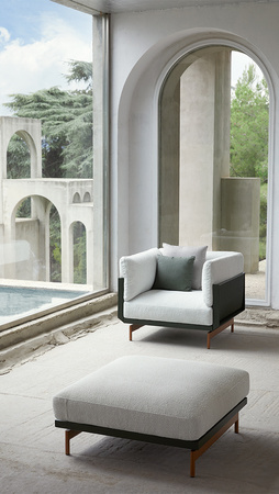 Gandiablasco Onde Sectional pouffe