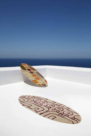 Gan Hand Tufted Surf Rug Malibú Mediterráneo