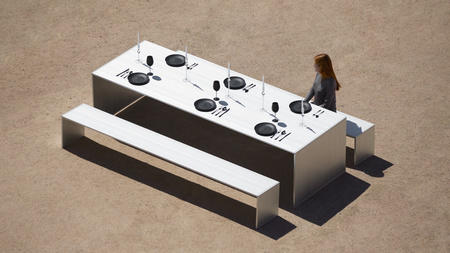 Gandiablasco GBmodular Dining Table 300x100 cm