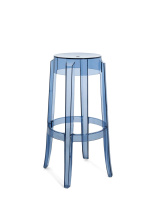 Charles Ghost 75 cm Bar Stool Blue