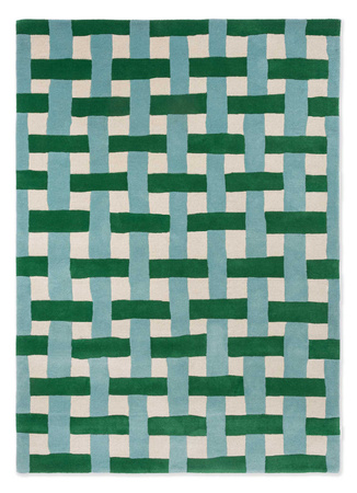 Dywan Harlequin Basketweave Emerald - Aquamarine 144107
