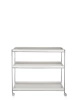 Trays 80 cm x 40 cm Trolley White